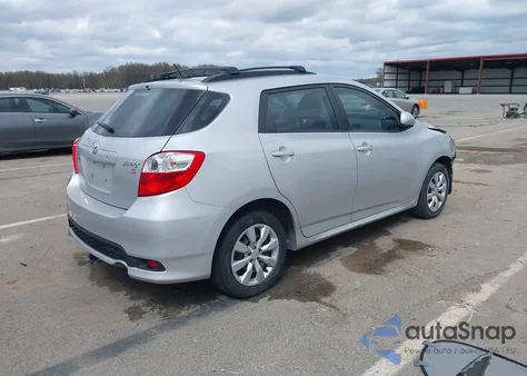 2012 Toyota Matrix L из США, поврежденный, VIN 2T1KU4EE3CC801895